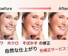 最安価格！丁寧に、納得いくまで加工修正します イメージ1