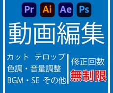 10分程度の動画編集全般行います イメージ1
