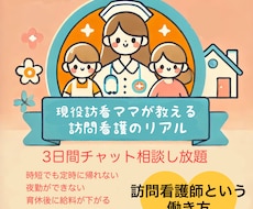 訪問看護師という働き方のリアル全部教えます イメージ1