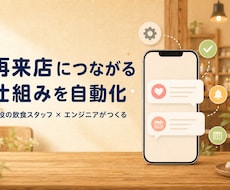顧客フォローを自動化しリピートにつなげます 面倒な手作業を自動化し、お客様フォローの時間を生み出します