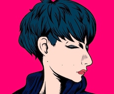 アメリカンポップなアイコン用似顔絵描きます SNSなどであなただけのアイコンなどにピッタリ！