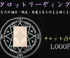 タロット占い　あなたの運勢をありのまま映します イメージ1