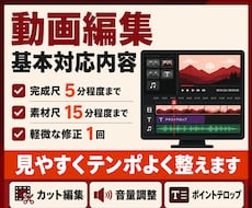 100万再生実績を活かして動画編集します 初めての外注でも安心してご相談いただけます