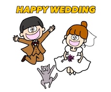 ゆるかわいい結婚式イラスト描いてます イメージ1