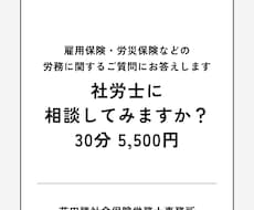 派遣業経験15年の社労士が雇用関係の相談にのります イメージ1