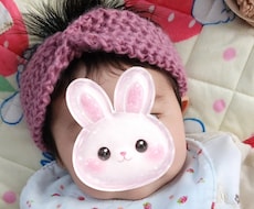 お子様向けのヘアバンドを編み物で作製いたします イメージ1