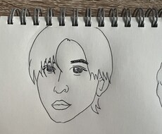 似顔絵、デジタル化で描きます イメージ1