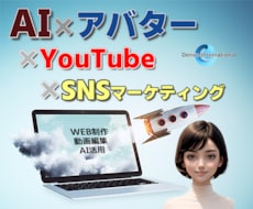 AI×アバターの動画制作でBLOGを動画化します イメージ1