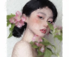 リアルタッチの似顔絵を描き油絵風イラストを届けます イメージ1