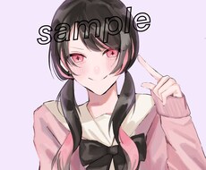 目に飛び込む♪アイコンイラストを描きます イメージ1