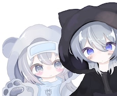 SNSアイコンなど女の子のイラストさくせいします 心を込めて丁寧にお書きしますイラスト作成お任せください
