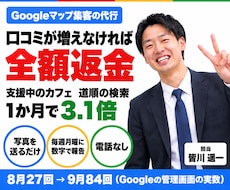 MEO対策｜口コミが増えなければ全額返金します イメージ1