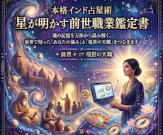 前世職業のカルマと今生の使命を解き明かします パラーシャラーの秘術で占うあなたへの前世職業鑑定書