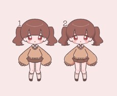 かわいいイラストを描きます かわいいデフォルメキャラクターを描きます!!