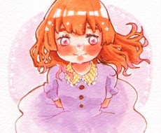 アナログでアイコンやイラストを描きます イメージ1