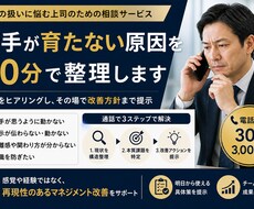 若手が育たない原因を30分で整理します イメージ1
