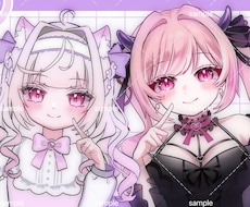 歌ってみたイラストや動画サムネイルを制作します イメージ1