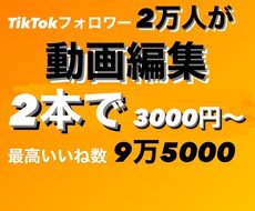 YouTubeショート TikTok動画編集します イメージ1