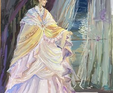 静かな雰囲気の人物イラストを描きます イメージ1
