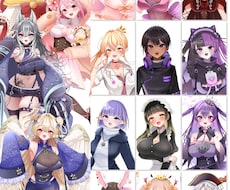 ラフ3案付き！高クオリティIRIAM立ち絵描けます イメージ1