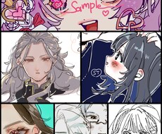 オリジナルキャラを代わりに描きます イメージ1