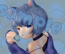 youtube、ツイキャスなどのサムネを描きます イメージ1