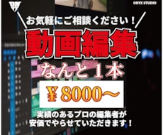 あなたの動画編集させていただきます イメージ1