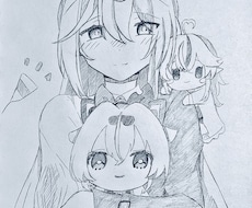 アナログ（SNSアイコン）お描きします イメージ1