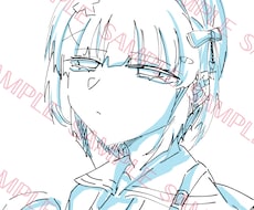 SNS用アイコンを低価格でお描きします 即日納品可/シンプルでかわいいアイコンにしたい方におすすめ