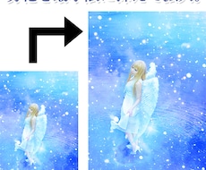 写真をきれいに拡大・きれいに印刷できる写真にします イメージ1