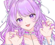 透明感のあるアイコンイラスト制作します SNS・配信・活動用に◎ご希望に寄せて丁寧に制作します