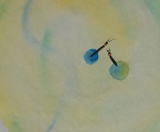 ほんわかとした書道作品や水墨画をかきます イメージ1