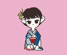 ふんわりしたかわいい似顔絵を、おつくります イメージ1