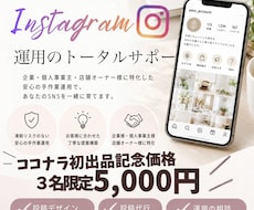 Instagram運用代行・デザイン作成します イメージ1