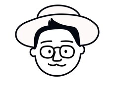 シンプルゆるかわアイコンにぴったりな似顔絵描きます 小さい頃から絵を描いて喜んでもらうのが何より嬉しいです