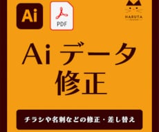 Aiデータをプロのデザイナーが修正いたします イメージ1
