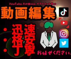 最安★YouTubeなどの動画を編集します イメージ1