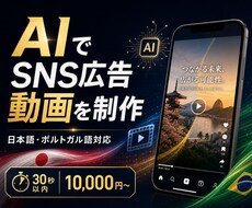 AIでSNS広告・PR動画を制作します イメージ1