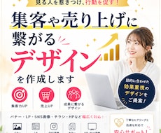 集客や売り上げにつながるチラシ作成いたします イメージ1