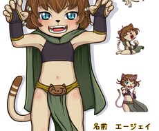 かわいい系キャラクターを作成します イメージ1
