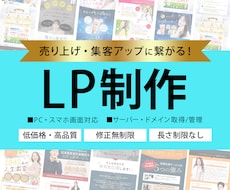 低価格で高品質な反応のとれるLPを制作します イメージ1