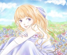 ふんわりタッチのイラストを描きます 水彩のようなふんわりしたイラストを描きます。