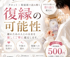 復縁の可能性と今後をタロットで鑑定します イメージ1
