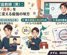高校生の受験指導(学習計画作成、解説)を行います イメージ1