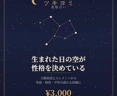 星座×十二支×ライフパス3層鑑定します イメージ1
