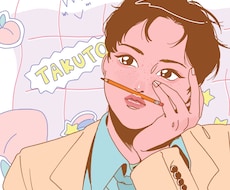 シンプルでかわいいイラスト描けます イメージ1