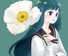 かわいい少女漫画風イラスト描きます 動画サムネ、ヘッダー、挿絵などご希望の用途に◎商用利用可◎