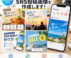 SNS投稿用の画像を作成します イメージ1
