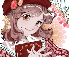 レトロなアニメ絵本風♪アイコンイラストお描きします あなたの唯一無二の個性を引き立てます。