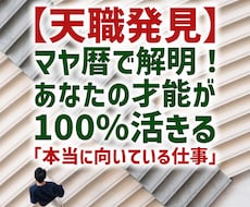 天職発見！あなたのキャリアの迷いを晴らします イメージ1